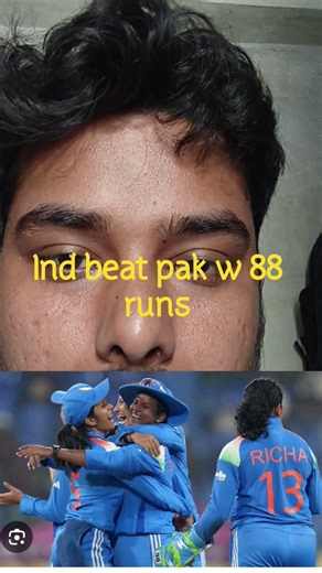 India w beat pakw 88 runs #12,0 yt shorts #cricket short #icc cwc 2025 #in srilanka #cricket #analys