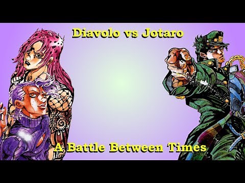 Diavolo vs Jotaro: A Battle Between Times