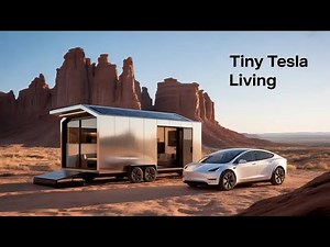Tesla Tiny House Under $7,000 | Off‑Grid Solar Smart Home Reveal”