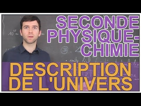 Description of the universe - Physics-Chemistry - Second - Les Bons Profs