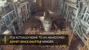 Take a look inside an abandoned Soviet space shuttle hangar. | National Geographic TV
