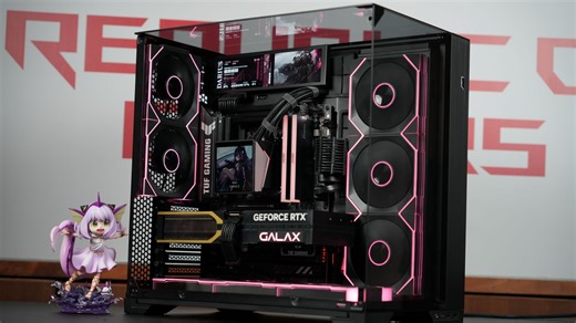 联力VisionCompact三面玻璃海景房，R5-9600X RTX5070低调光污染的装机思路分享，联力是业内为数不多喜欢创新的公司，很多海景房都有它的身影