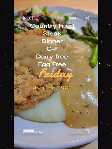 Country Fried Steak Dinner