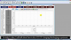 电池充放电CC/CV测试