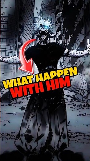 What happened to Gojo's body after fight with sukuna in jujutsu kaisen series. #anime #jujutsukaisen