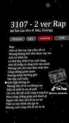 Karaoke Rap Thất Tình | Anh Có Bàn Tay để Nắm Tất Cả