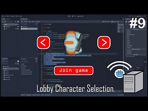 Godot dedicated multiplayer | Lobby character selection | Part 9