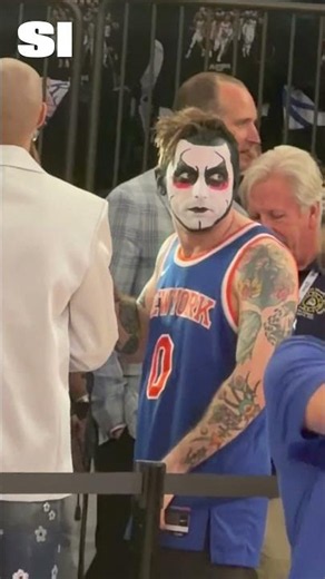 Danhausen Brings the Curse to MSG for Game 3 😱 #knicks #danhausen #nbafinals