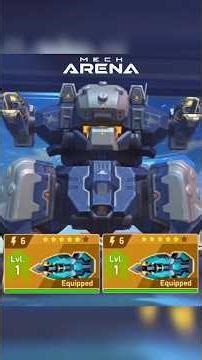 Vortex + Revoker 6 🔥👆🏻| Mech Arena Gameplay #mecharena #mecharenarobotshowdown #gameplay #shorts