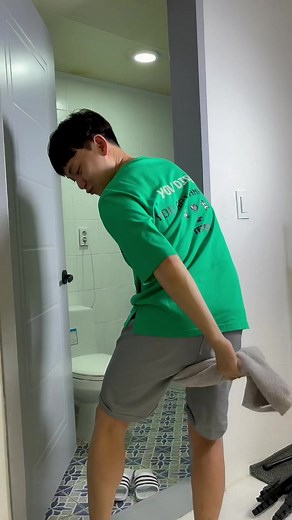 Unique Towel Moments: Playful Indoor Interactions