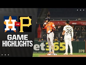 Astros vs. Pirates Game Highlights (6/5/25) | MLB Highlights