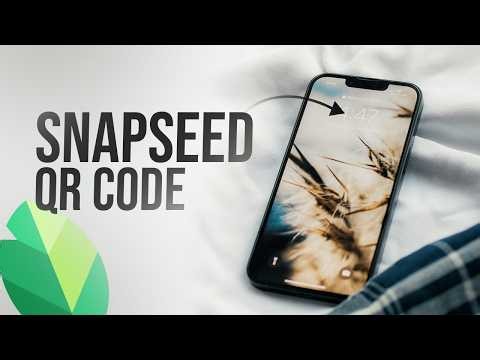 How to Scan QR Code on Snapseed (tutorial)