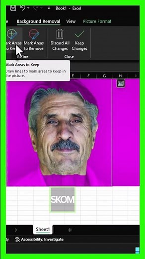 It turns out that in Excel you can delete the image background without additional applications.