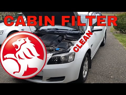 VE Commodore / Pontiac G8 Cabin Filter Clean