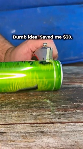 Dumb idea… saved me $30