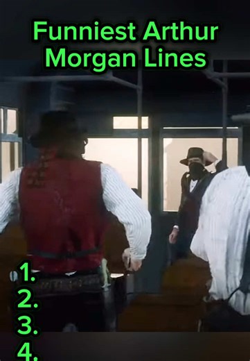 Top Funny Arthur Morgan Quotes from RDR2