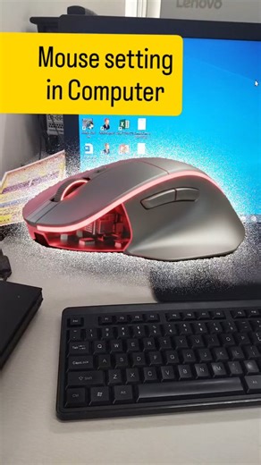 Mouse setting in Computer 🖥️ #mouse #computer #tech | DoliaTech