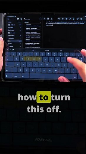 iPad How to Turn Off Dictation Voice Input or Voice Typing