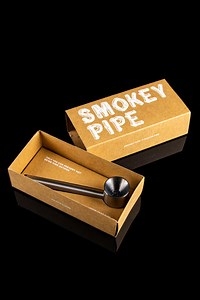 Dangle Supply Titanium Hand Pipe - Smokey