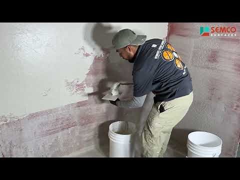 SEMCO X BOND Microcement Application 2025