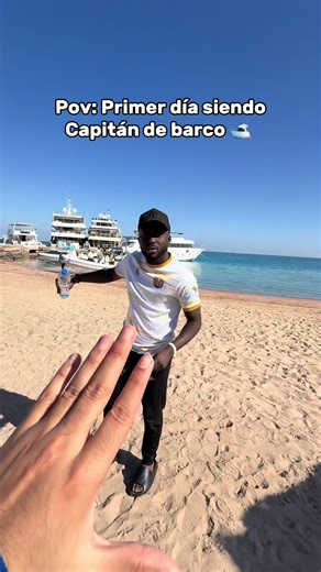 ‏Primer día siendo capitán de barco @Kabe | el barco