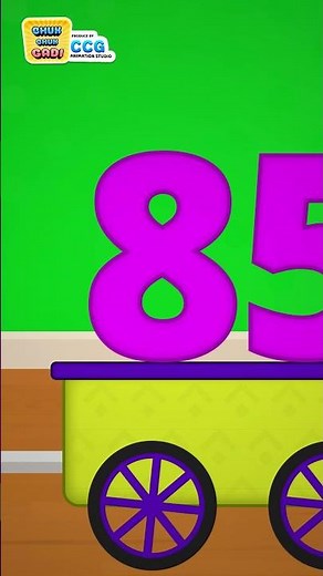 Counting 81–90 with Train 🚂🔢 | Kids Learning