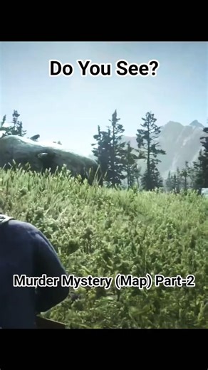 “This RDR2 Map Hides a Serial Killer”🩸💯 | #rdr2 #ps5 #gaming #viral #trending #secret
