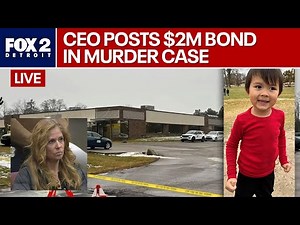 DETROIT NEWS LIVE: CEO posts $2M bond in murder case; Car stolen with kid inside