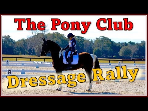 The Pony Club Dressage Rally
