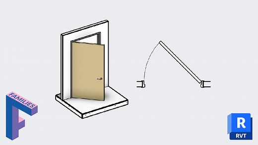 Create a Customizable Door Plan Swing in Revit | BIM Pure Blog