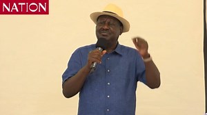 ODM party leader Raila Odinga on the much-awaited BBI report | Nation