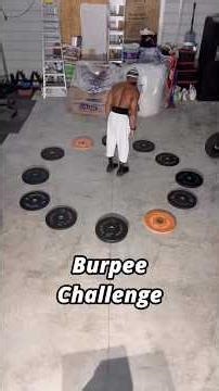 Can you complete this Burpee challenge? #challenge #burger #calisthenics