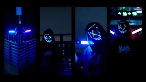 Watch Halloween Mask, LED Light up Purge Mask, Purge Mask Costume on Amazon Live