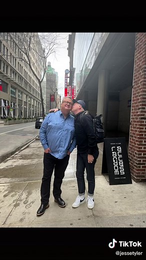 yesterday I finally reunited with my husband after two years. Mitch & Cam forever! ❤️ #ModernFamily