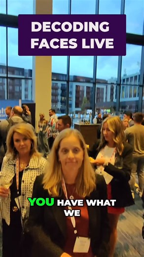 Decoding Faces Live at Events: Since the events I’ve been speaking at lately have included more VIP time with the speakers you are going to see a series of videos where we are decoding faces live at those events. Ever met someone and instantly thought: “Wow, they’re easy to be around” or “Yeah, I feel like we already click”? There may be a facial reason for that. Let me show you something cool: If you have lighter or softer eyebrows, people automatically feel like you are like them. Why? Because