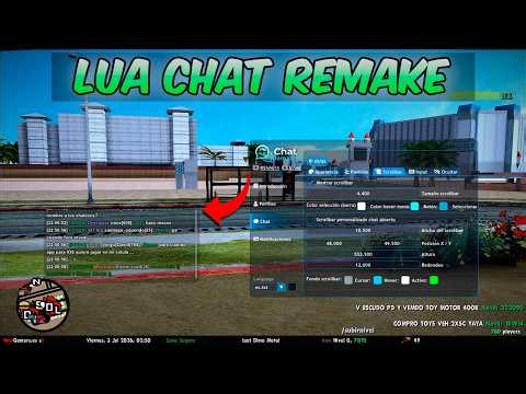 [LUA] Chat Remake - SAMP 0.3.7