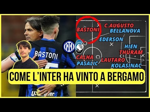 ECCO COME L’INTER HA BATTUTO L’ATALANTA NELLO SCONTRO SCUDETTO | Con Lavagna Tattica