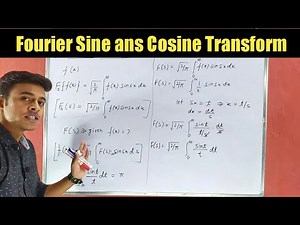 Fourier Sine And Cosine Transform with examples || important for #iitjam #iit #bhu #du