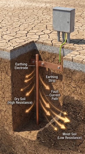 Earthing system ll Rod Earthing l Pipe earthing system l Types of Earthing system #earthing #shorts