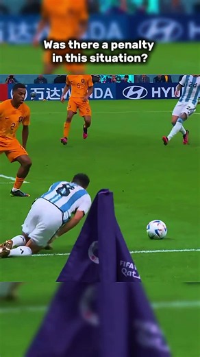 ⚽️ Penalty NOT Given?😳! Argentina Player Down in the Box — Ref Stays Silent