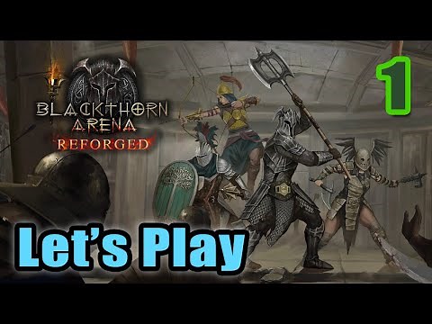 Let's Play - Blackthorn Arena: Reforged - Full Gameplay - Gladiator Manager - Age of Magic DLC