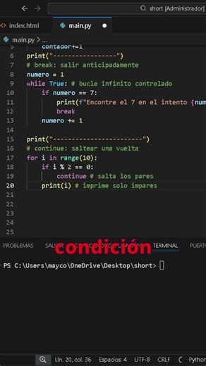 Python desde cero #10 | Bucle while