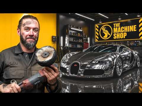 I HAND POLISHED A BUGATTI VEYRON FOR MARK MCCANN