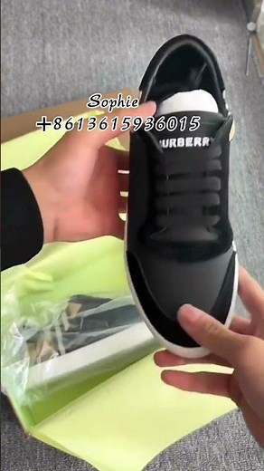 Burberry Sneakers in Black Men shoes Casual Shoes review