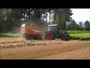 Pressatura Paglia 2014. Fendt 712 Vario + Gallignani GA V9 B
