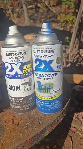 who knew a bunny, little rustoleum and a chainsaw could make something so cool?