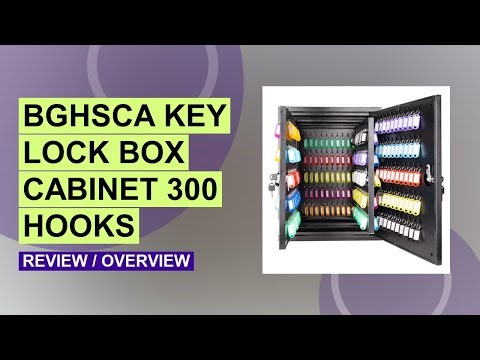 BGHSCA Key Lock Box Review: 300 Hook Key Organizer Tested!