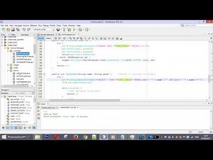 create database for chat application in Java
