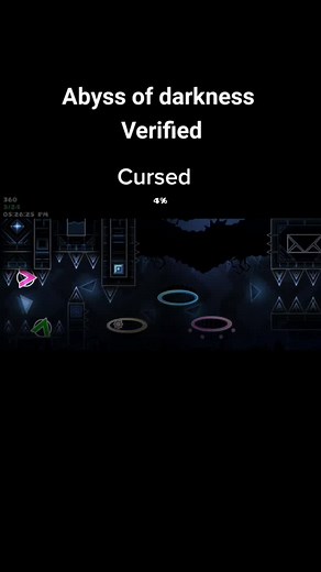 Abyss of Darkness Geometry Dash - Verified Level by Cursed