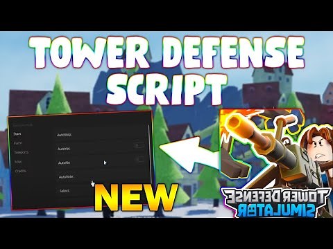 *NEW* Tower Defense Simulator Script (PASTEBIN 2024) (AUTOFARM AUTO PLACE, AUTO UPGRADE, SPEED)